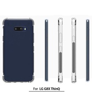 Lg G8X ThinQ Transparent Shock-resistant LM-V510N Phone Case V50S ThinQ 5G Protective Case Tempered Film