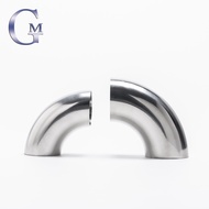 3" 304 Stainless Steel Sanitary Weld 90 Degree Elbow Pipe Fittings Weld Elbow Stainless Steel Elbow 