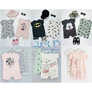 [Cloudkid] Set of 2 HM UK/US/CHINA hunting rompers size 1-2m to 2-3y
