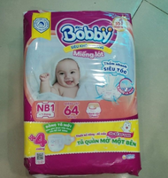 Miếng Lót Sơ Sinh Bobby Newborn NB1-64+4/NB1-108+6/NB2-60 Cho Bé 3 Kg Đến 7 Kg - Thanh Ngân Store