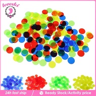[Lovoski] 100pcs Count Bingo Chips Markers for Bingo Card Adult Party Toys Mixed Color