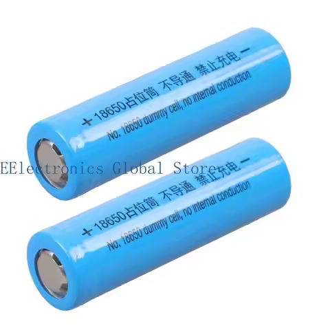 462B 0V Insulated 18650 Battery Placeholders For Wiring Practice In Electronics Lab