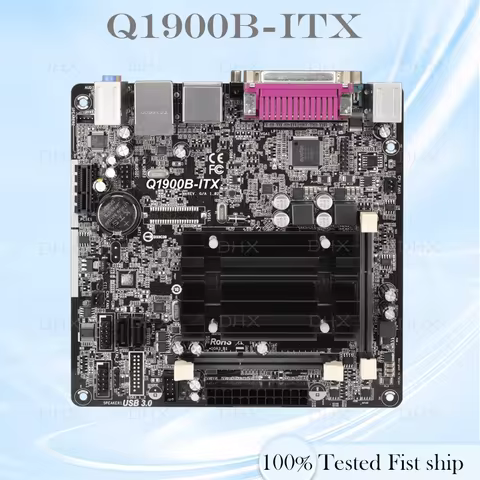 For Asrock Q1900B-ITX Mini-ITX Motherboard Intel Quad-Core Processor J1900 DDR3 16GB Mainboard 100% 