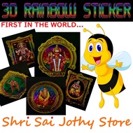 3D Rainbow Stickers First in the WORLD page 2 - Shri Sai Jothy Store | sticker sai baba amman ayya ganabathy kali