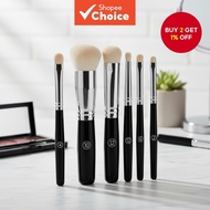 6Pcs Miniature Dry Brush Set | Professional Synthetic Bristles for Warhammer 40K, DND, Citadel Model