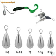 MAINAUSHUI Weights Additional Weight 3.5/5.3/7/10.5/14g Outdoors Sports Quick Release Casting Tungst