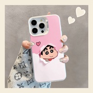Love Shinchan Case For Vivo Y17 Y12 Y12S Y30 Y7S Y50 Y100 S10 S10E V23E V23 V25 V27 V29 X60 X70 X80 