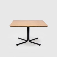 TEMPO 實木咖啡桌茶几-棕/方75/高45