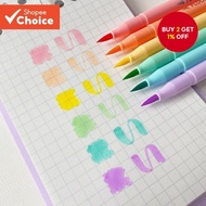 6PCS Highlighter Pens 6 Sweet Colors Optional Pretty Pastel Maker Florescent Pen