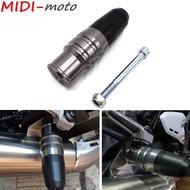 [Motorcycle Modification] Motorcycle X-ADV 750 XADV Modified Exhaust Pipe Shock-resistant Ball Protection Bar Shock-resistant Rubber Accessories
