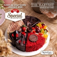 Harvest Signature Cake ( Chocolate + Fruit + RedVelvet + Black forest)