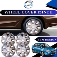 Universal R13'' Inch Car Wheel Cover Tyre Center Hub Cap Steel Rim Universal 13 Inch Rim Cover (Saga