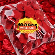 [Wholesale] 100Pcs Artificial Rose Petals - Multicolor Silk Rose Petal - Romantic Valentine's Day Wedding - Flowers Party Favors Decor - Anniversary Festival - Love Decoration
