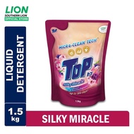 TOP Liquid Laundry Detergent 1.5kg Refill - Silky Miracle