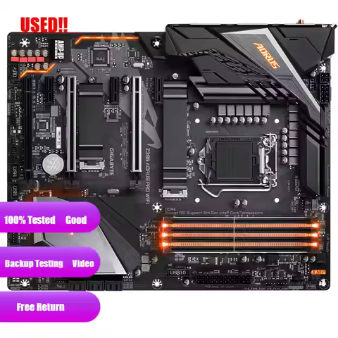 Gigabyte Z390 AORUS PRO Wifi Motherboard DDR4 Game board LGA 1151 HDMI 32GB M.2 Motherboard