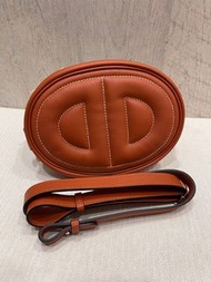 Hermes in the loop R1 泥土橙 腰包