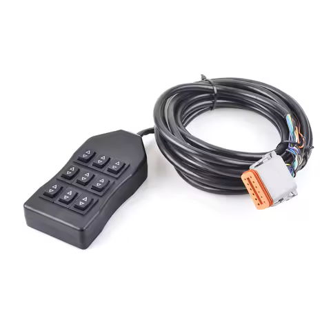 Switch Box DC 12V 9 Button Air Ride Suspension Manual Controller Switch Valve Replace Controller