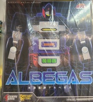 全新 Action Toys diecast metal series   Albegas 光速電神 合金 機械人