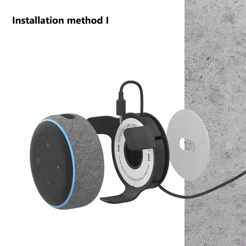 1pc Speaker Wall Mount Holder for Amazon Echo Dot 3rd Generation Smart Home Speakers Wall Mount Brac