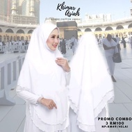 [3 helai RM100] Khimar Asiah Chiffon Umrah/khimar chiffon/khimar Umrah/