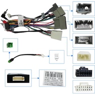 Car Radio Harness Accessories Wire Wiring Adapter Connecter Plug Canbus Android Universal Cable For 