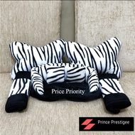 ZEBRA 3in1 Car Pillow Set / Zebra Car Pillow / Zebra Accessories