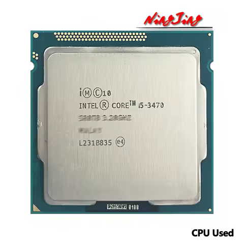 Intel Core i5-3470 i5 3470 3.2 GHz Used Quad-Core CPU 6M 77W LGA 1155
