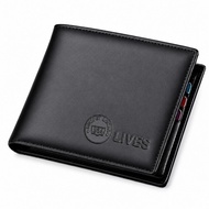 Men's Synthetic Leather Wallet with Embossed Logo LV5000