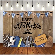 7x5ft Father's Day Photography Backdrop Father's Day I Iove Dad Decoration Backdrop Father's Day Par