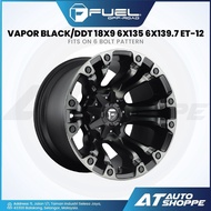 Fuel Offroad Vapor - Black DDT 18x9 ET-12 6x135 6x139.7 (1 piece)