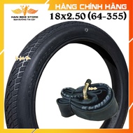 Vỏ Xe Đạp Điện 18x2.50 Lốp Xe Điện 18x2.50 (64-355) Chính Hãng KENDA