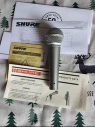 🌿全新未使用🌿SHURE SM58-50週年紀念款有線動圈麥克風 人聲咪 正貨