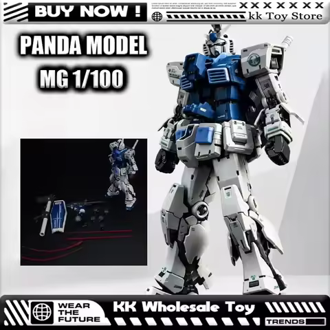 PANDA Model 1/100 MG Rx-78-2 Scale Special RG 1/144 Ver 2.0 Enlarged Version Deployable Assembly Mod