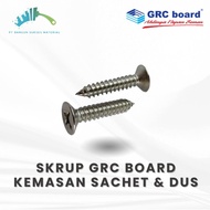 GRC Board Screws in Sachet & Box Packaging - Sachet