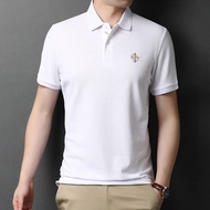 Men Men Polo Shirt Embroidered Short-Sleeved Top T-Shirt Men Casual Business Polo Polo Shirt Shirt Men Fashion Men's Clothing Slim-fit