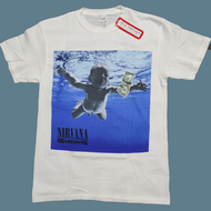 เสื้อยืดวง NIRVANA (never mind) ลิขสิทธิ์แท้ 100%