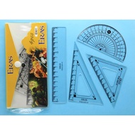[ERASVN] Eke 15cm Eras E901 Ruler Set