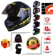 AGU fullface helmet stamp 46 A138