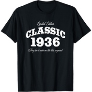 Men's cotton T-shirt 89 Year Old Vintage Classic Car 1936 89th Birthday T-Shirt
