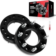 Torchbeam 2Pcs 8x6.5 to 8x180 Forged Wheel Spacers, 1.5" 38.1mm Thickness, M14x1.5 Wheel Stud, 117mm