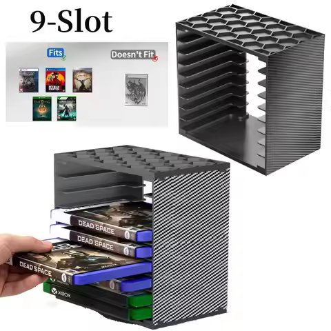 1/2pcs Host Disc Storage Box Holder For Switch / PS5 / PS4 / Xbox Game Cartridge Organizer Game Disc