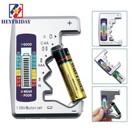 NOVAFLUX Battery Capacity Tester LCD 9V Battery Level Tester Voltage Meter Voltmeter Tester Volt Cap