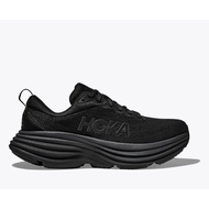 Hoka Bondi 8  men' women running shoes black/black