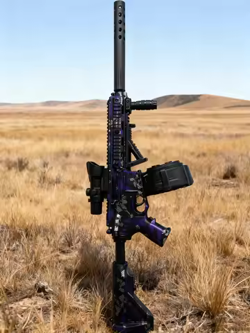 Perfect Gift for Men & Teens: M416 Full Auto Gel Blaster Gun - Dominate with 16m Straight Shooting,