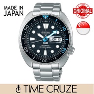 [Time Cruze] Seiko Prospex Padi Turtle Special Edition Japan Automatic Stainless Steel Black Dial Men Watch SRPG19J1