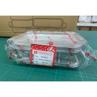 Foil Tray 4438-P With Lid 5 Sets (360 Ml.) Cover