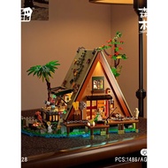 Girl Series 2026 New Style Building Blocks Suitable for Lego House Villa Cabin Children's Day Assemb