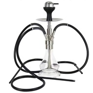 Arabian hookah Medium Stainless Steel Single Double Three Four Tube Bar hookah shisha hookah