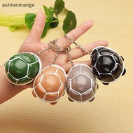 【AMSG】 Tortoise Keychain Head Popping Squishy Squeeze Toy for Stress Reduction for Men Hot