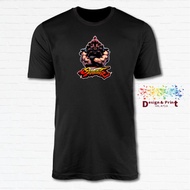 Akuma Hero Fighters_Unisex T-Shirt Tshirt Baju 100% Cotton XS-XXL